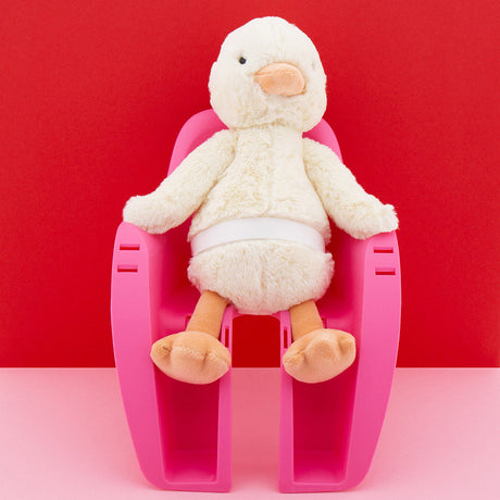 Widek b.v. widek poppenzitje pvc roze voor en achter