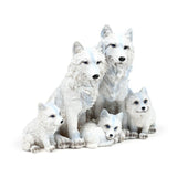 Wolf puppies familie