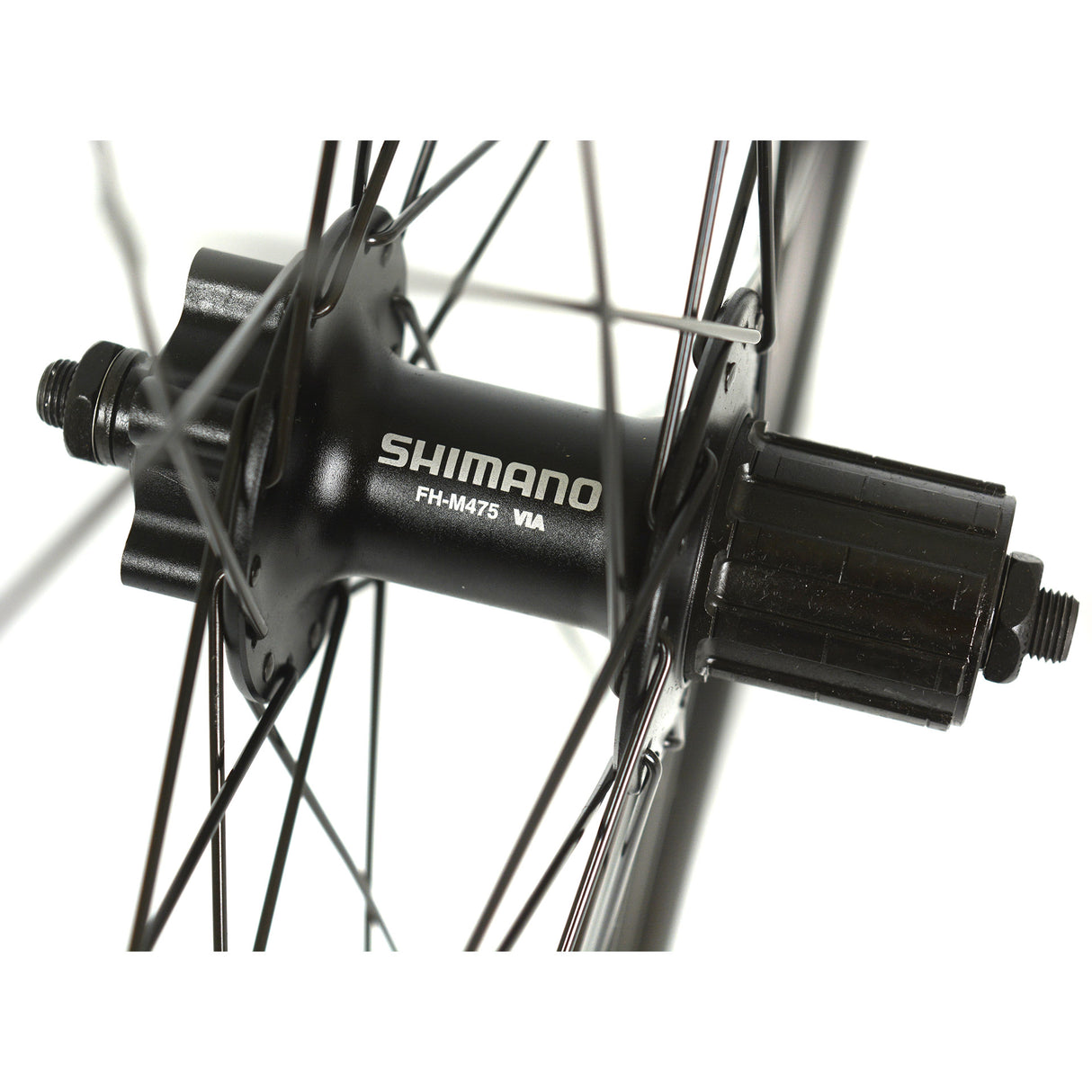 Shimano velox achterwiel 28 gravel 19 m475 disc 135mm qr