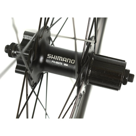 Velox achterwiel 28 gravel 19 shimano m475 disc 135mm qr