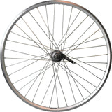 Bakhjul 28 NEXUS 3V RN ZAC 2000 Rostfritt stål Spokes Silver