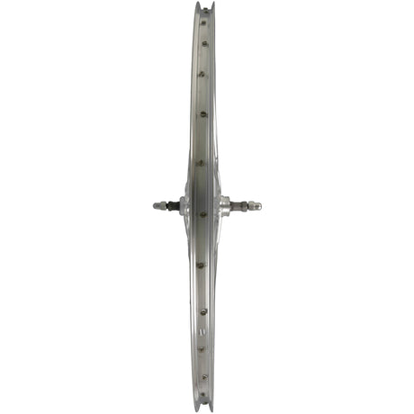 Roland achterwiel p24h 28 36g 7v pion vaste as alu zilv