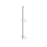 Alpina spaak zink 13-188 zonder nippel zilver (144st)