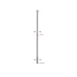 Alpina spaak zink 13-208 zonder nippel zilver (144st)
