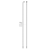 Alpina spaak zink 14-190 zonder nippel zilver (144st)