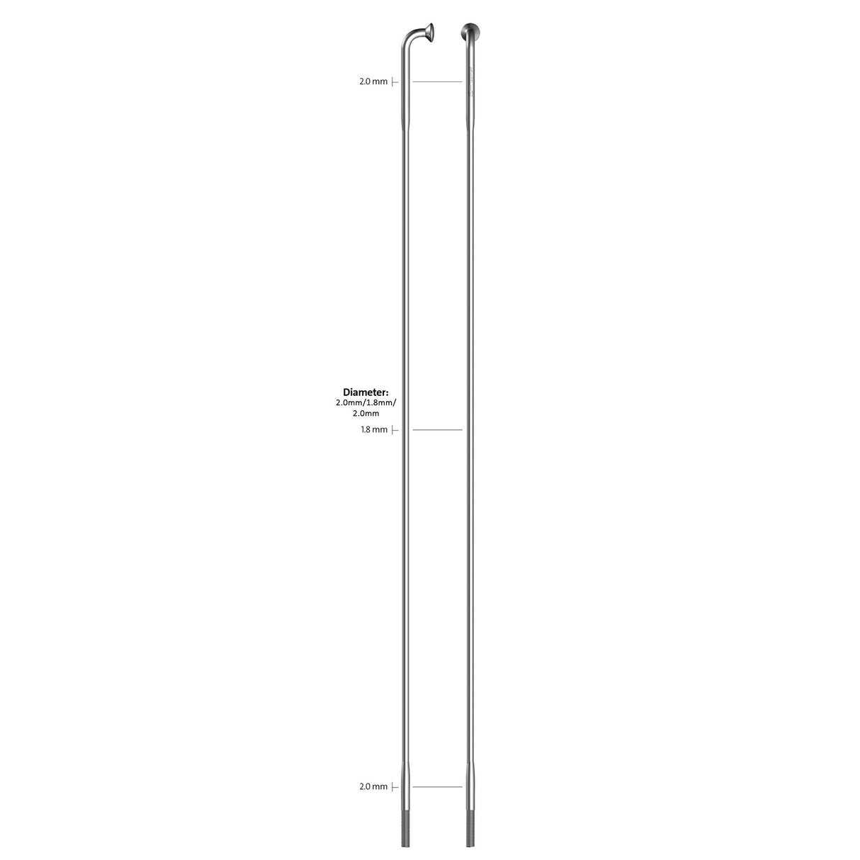 SAPIM SPAAK 14-282L Acciaio inossidabile Race senza capezzolo (100 °)