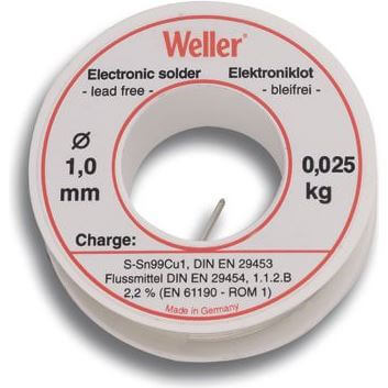 Weller lodde bly -Free El99 1mm 100gr