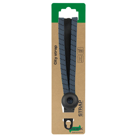 Widek b.v. widek eye binder 1x24 mm. zwart. 2x12 mm. blauwgrijs met zwarte stalen platen op kaart (54 cm.)