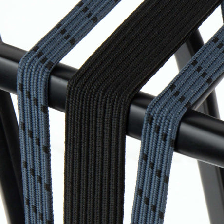 Widek b.v. widek eye binder 1x24 mm. zwart. 2x12 mm. blauwgrijs met zwarte stalen platen op kaart (54 cm.)