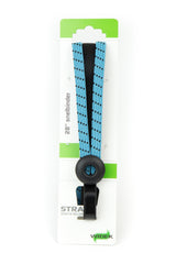 Widek b.v. widek triobinder eye met haak 24+2x12mm zwart babyblauw