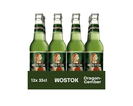 Wostok dragon-gember fles (12x 33cl)