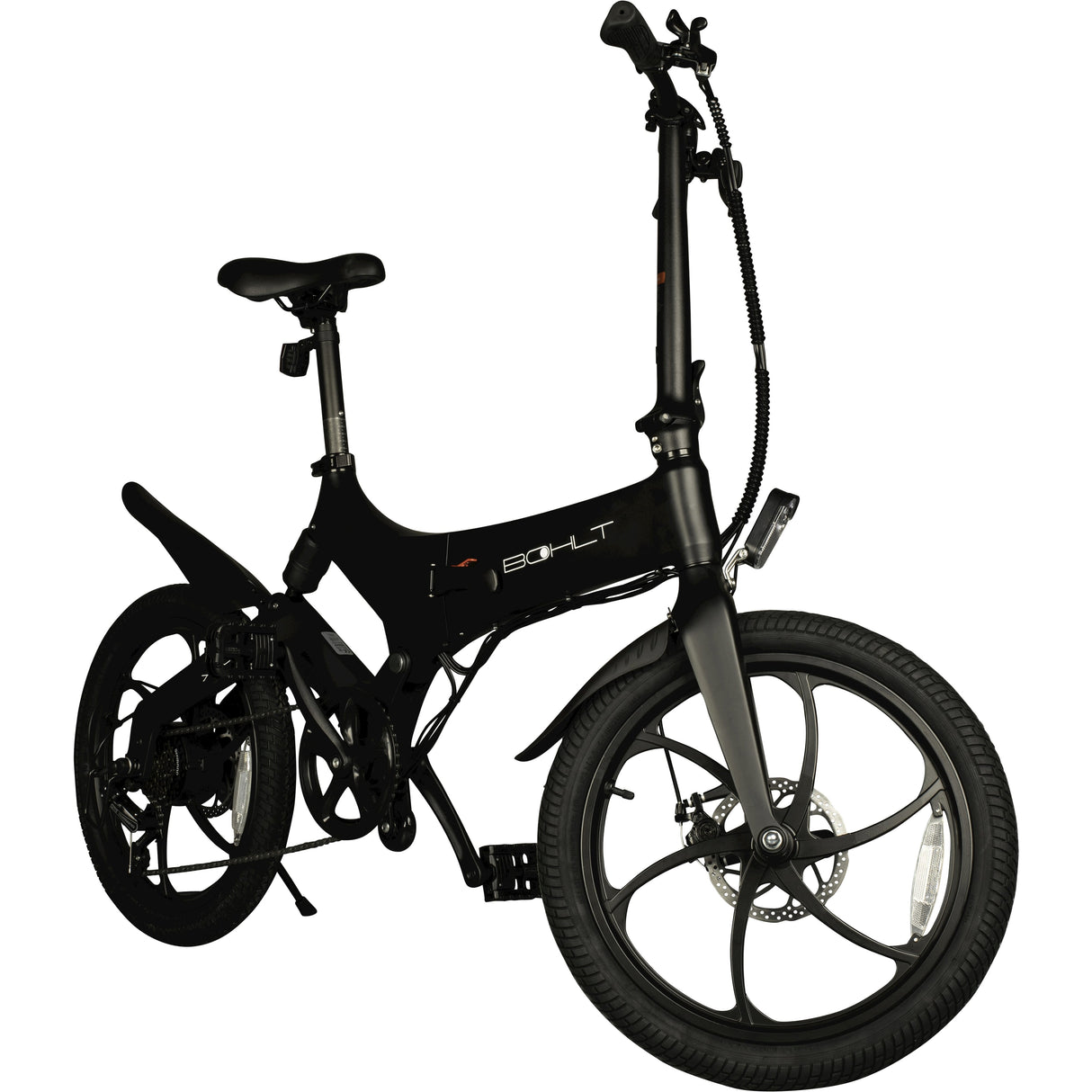 Vélo pliant électrique bohlt x200 noir