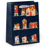 Kerstmis kerstdorp - cadeautasje medium