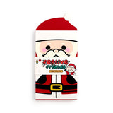 Kerstmis festive friends kerstman flip open memoblok