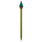 Festive friends kerstmis fijnschrijver pen - zwart