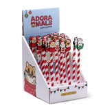 Kerstmis adoramals - pvc top potlood