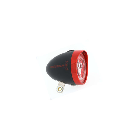 Amsterdam bi0903a koplamp led ikzi zwart rood