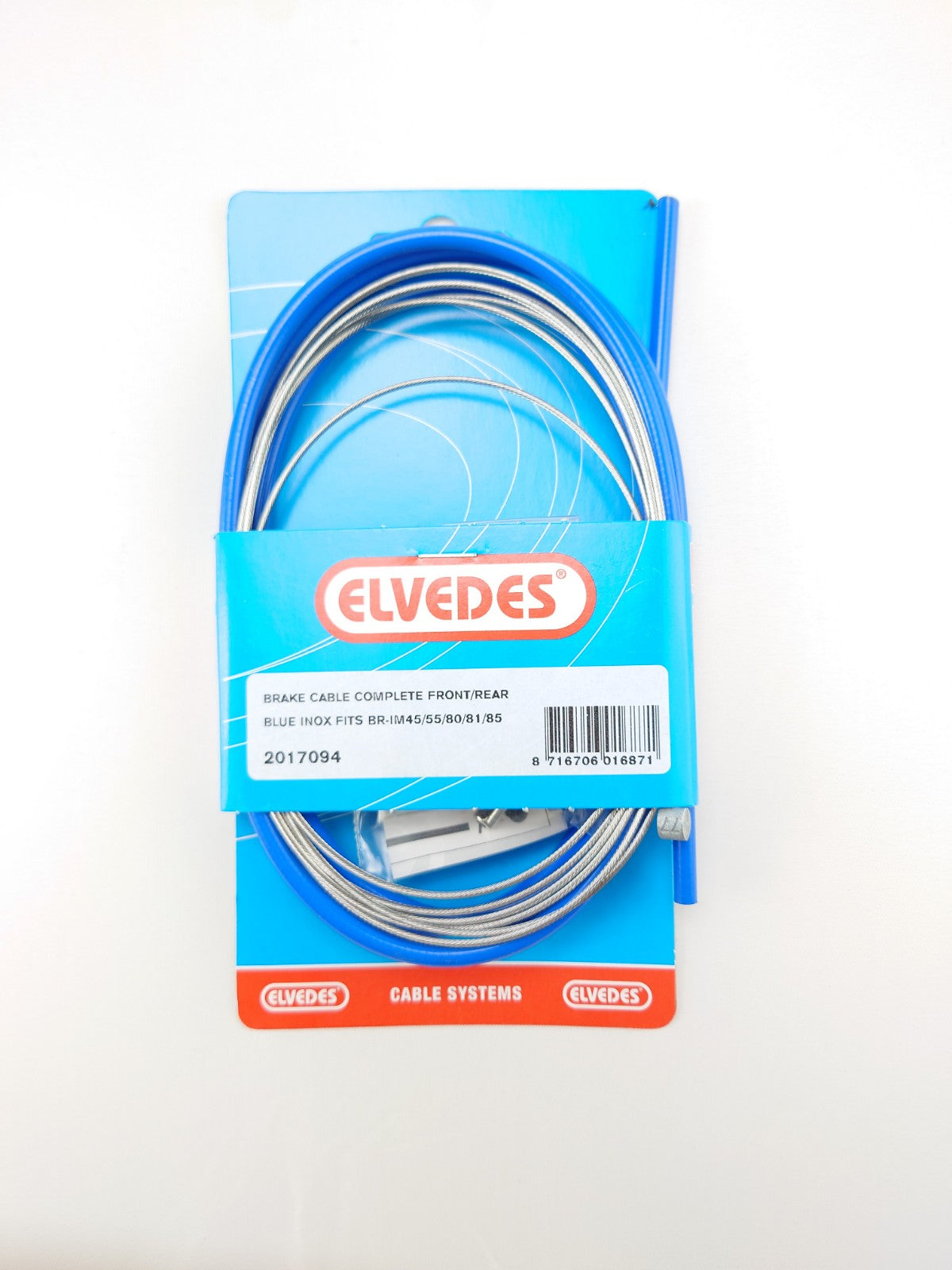 Elvedes cable rollerbrake blue