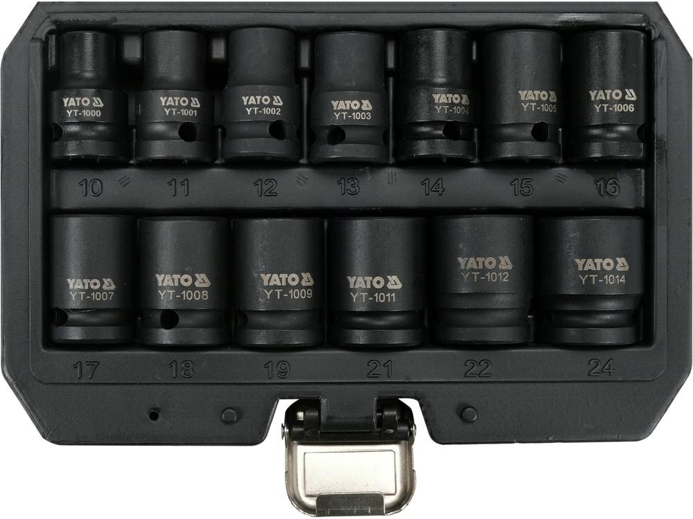 Yato slaghoedjes 13cz. 1 2 10-24mm