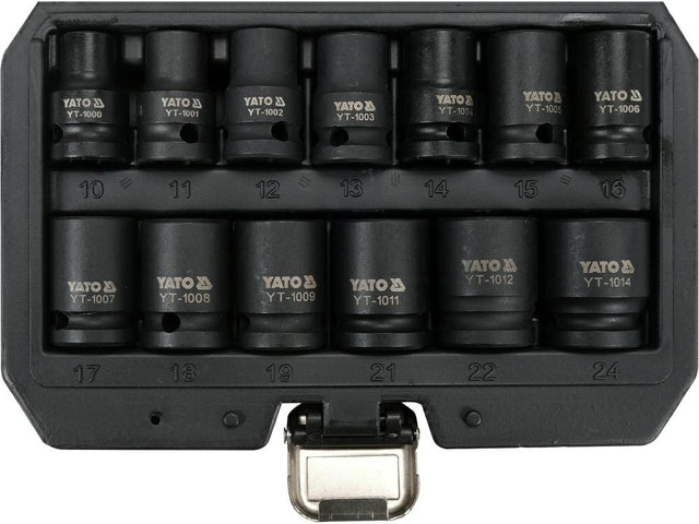 Yato slaghoedjes 13cz. 1 2 10-24mm