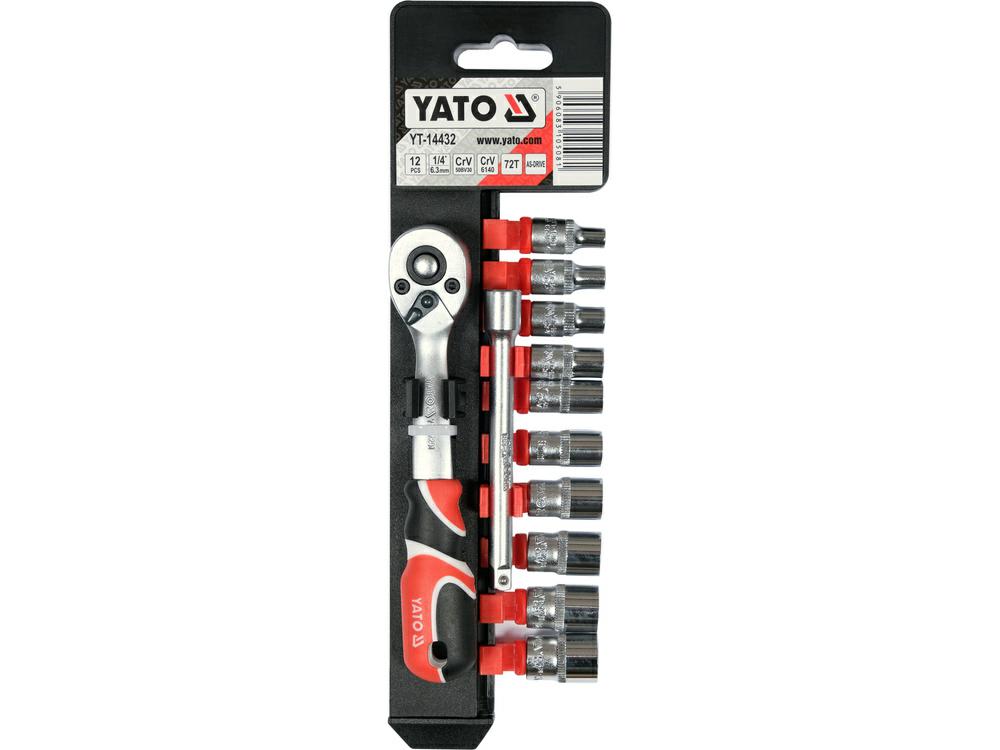 Yato sleutel ingesteld 1 4 12el.