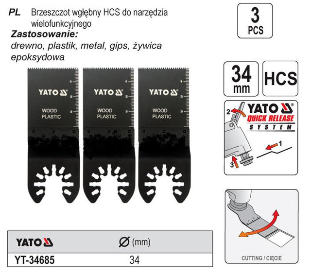 Yato mt binnenscheermes hcs