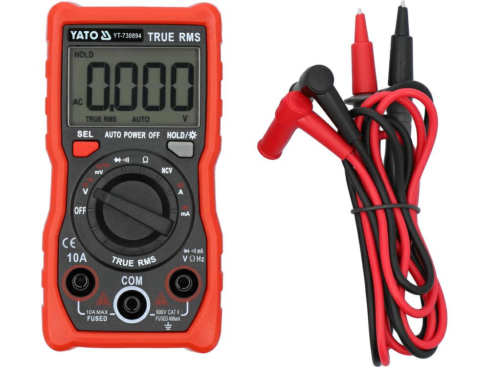 Yato echte digitale meter rms lcd 4000