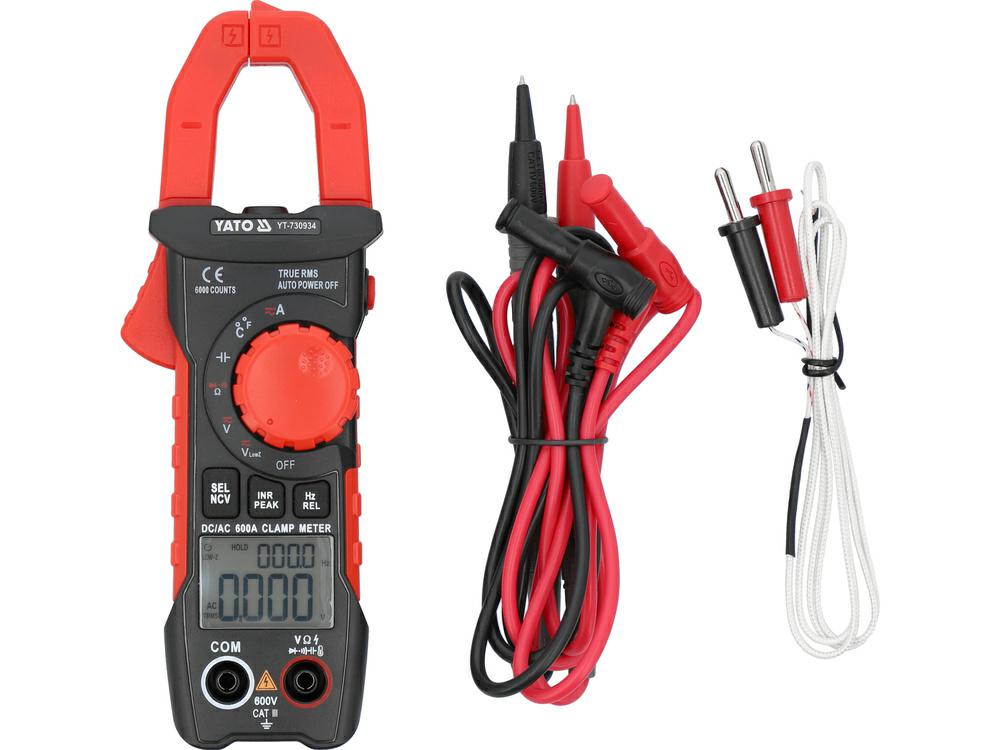 Yato echte klemmeter rms ac dc 10ma-600a