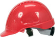 Yato beschermende helm rode abs