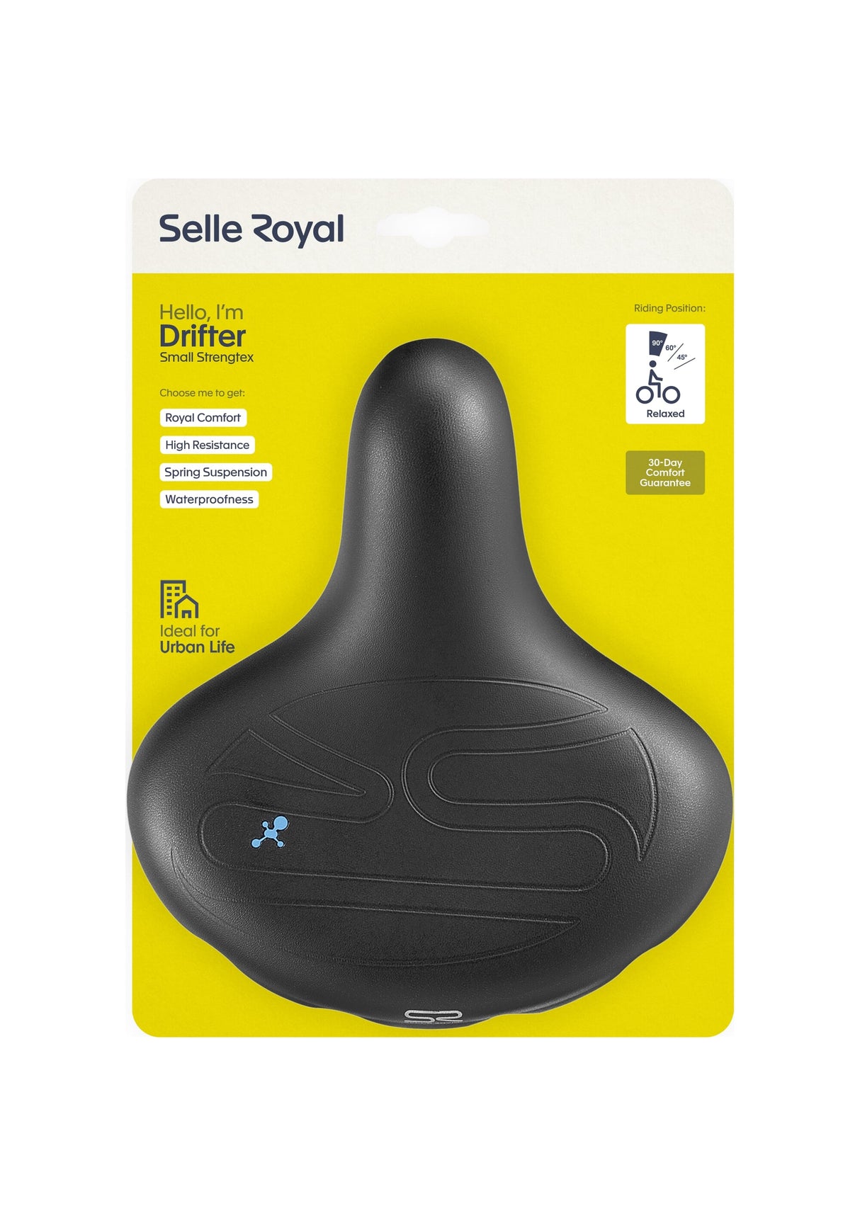 Selle Royal Saddle Premion Drifter Srednje sproščeno unisex Black