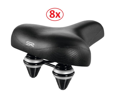 Selle royal zadel 6954 city classic relaxed zwart doos 8stk