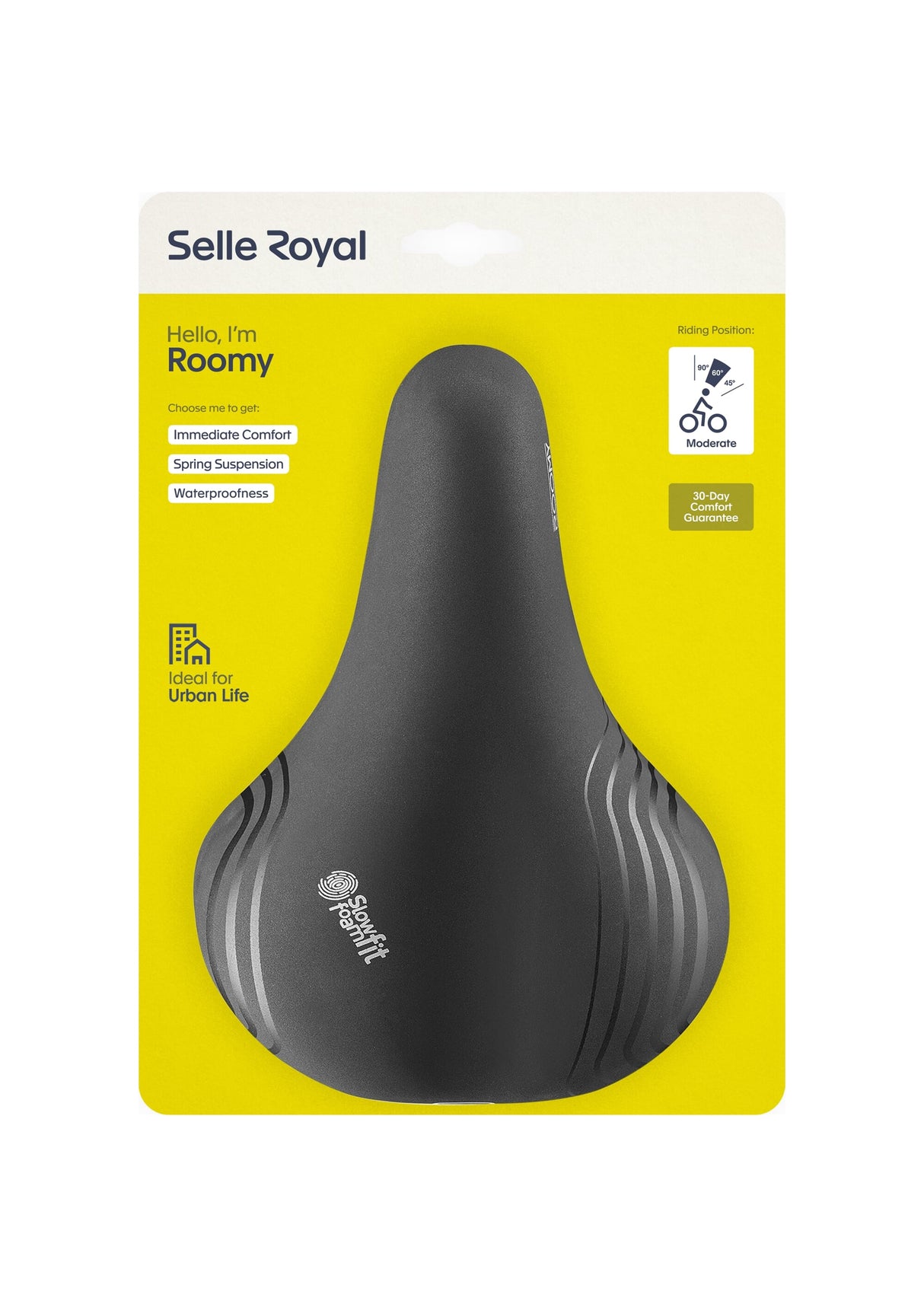 Zadel Selle Royal Roomy Moderate - Urban Life