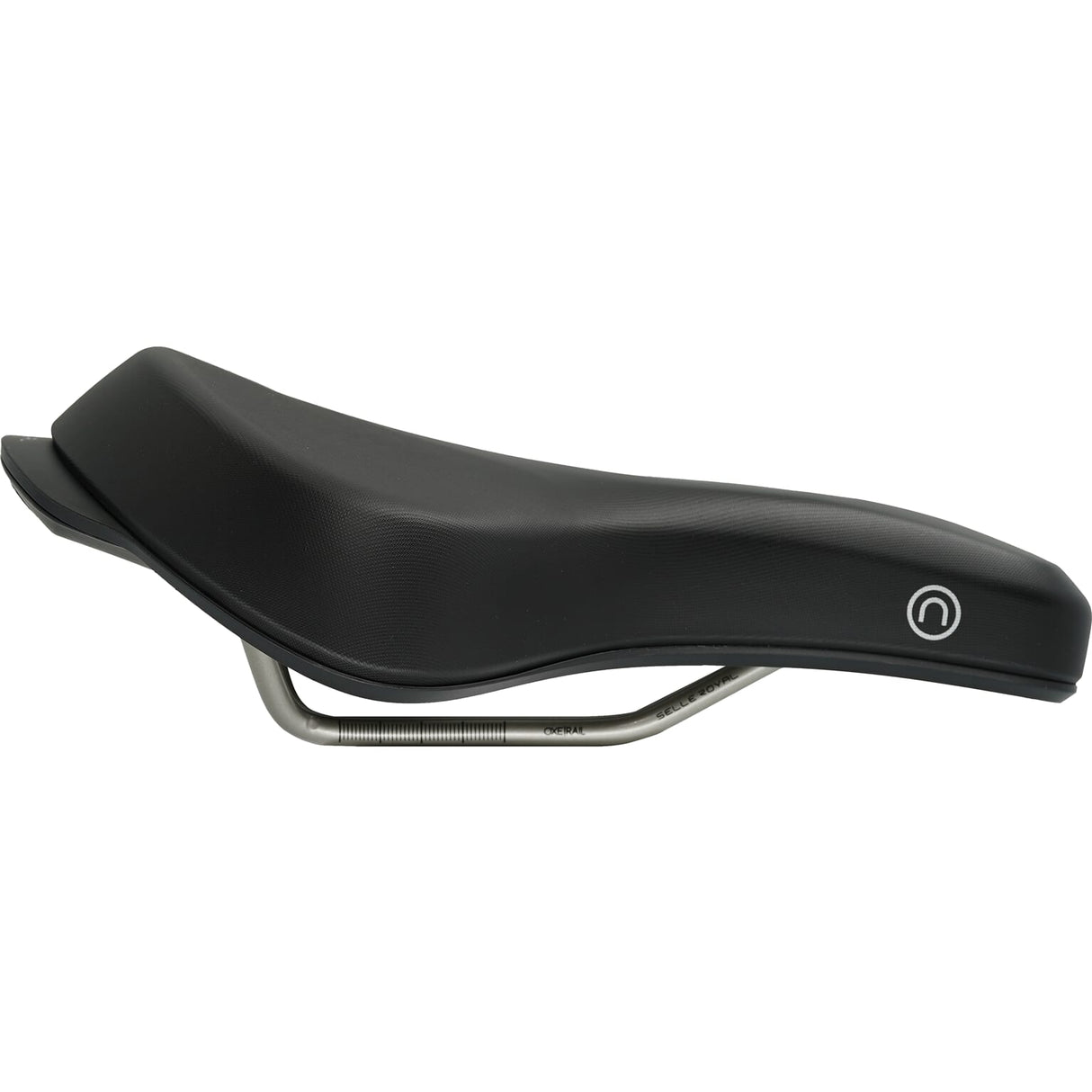 Seleroyal Selle Sadel sur ouvert détendu | Unisexe | Noir