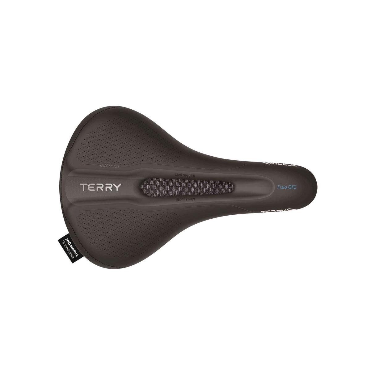 Terry zadel Fisio GTC gel heren zwart