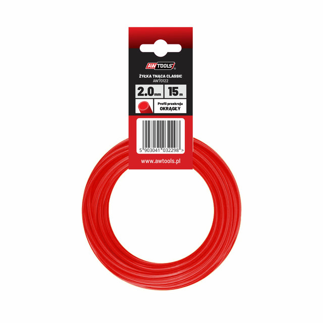 Awtools klassieke snijlijn 2,0x15m rond