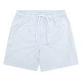 Blue stripes | blauw witte uv zwembroek jongens mannen