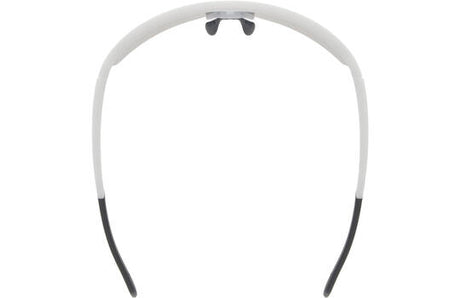 Trivio - fietsbril noa wit revo rood met extra transparante lens