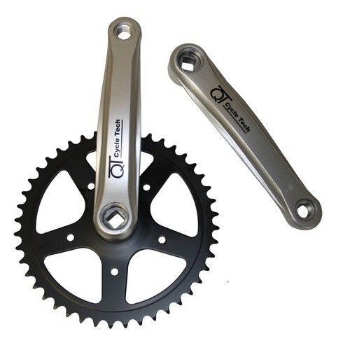 QTCCCCCTCTECH QT Zyklus Tech Crank kascht 46 Tods 170 mm 1 8 + 3 32 Stall 0702780