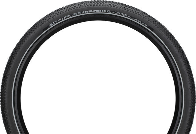 Vouwband Schwalbe G-One Allround DD RaceGuard 27.5 x 2.25 57-584 mm - zwart met reflectie