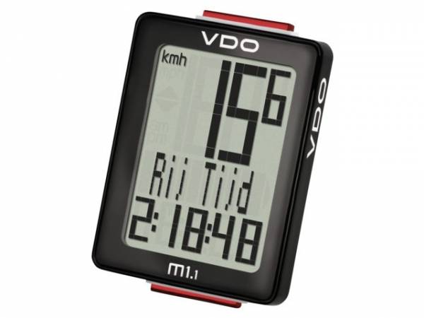 VDO Bicycle Computer M1.1 WR černá