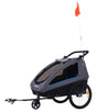Polisport kinder aanhangwagen 20 inch met 3e wiel