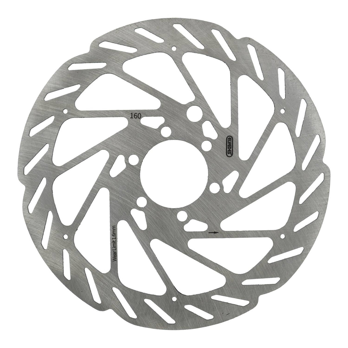 Elvedes cable systems bv elvedes remschijf 6-gaats �160mm t=1,8mm sensor magneet