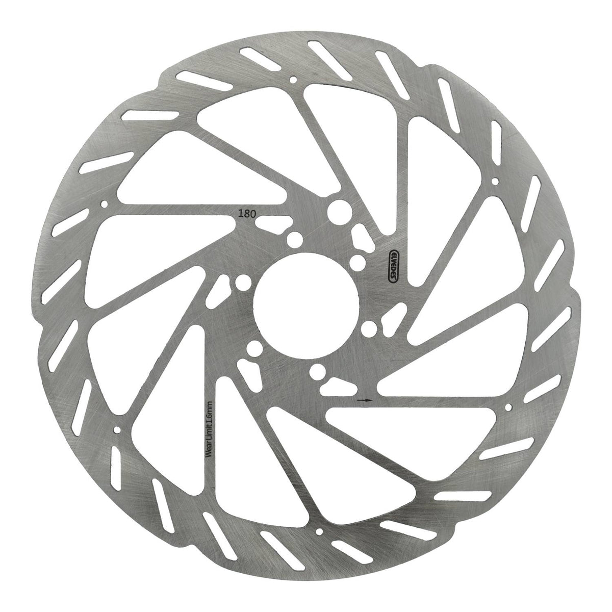 Elvedes cable systems bv remschijf rvs 6-bouts 180mm met sensor magneet