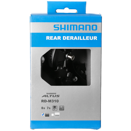 Shimano Altus RD-M310 SGS 7 8 speed Black