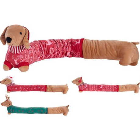 Home styling tochtstopper 85cm tekkel figuur