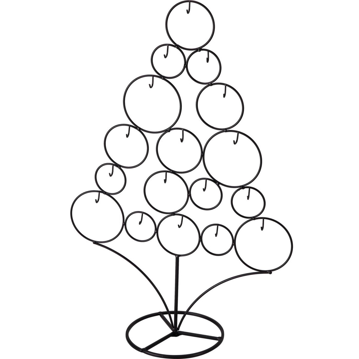 Home styling kerstboom bal vorm 57x87cm zwa