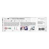Tombow • abt pro marker set op alcohol basis warme grijze kleuren 5pcs