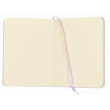 Kangaro schetsboek - a6 - violet - pu hardcover - met elastiek en lint