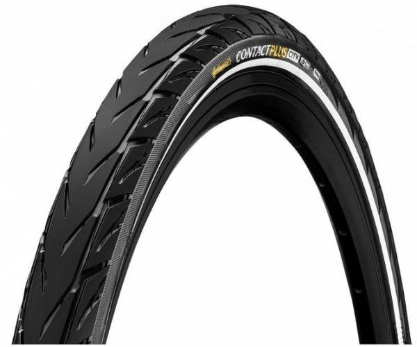 Continental tire contact plus city 42-622 (28x1.60) Black Reflex