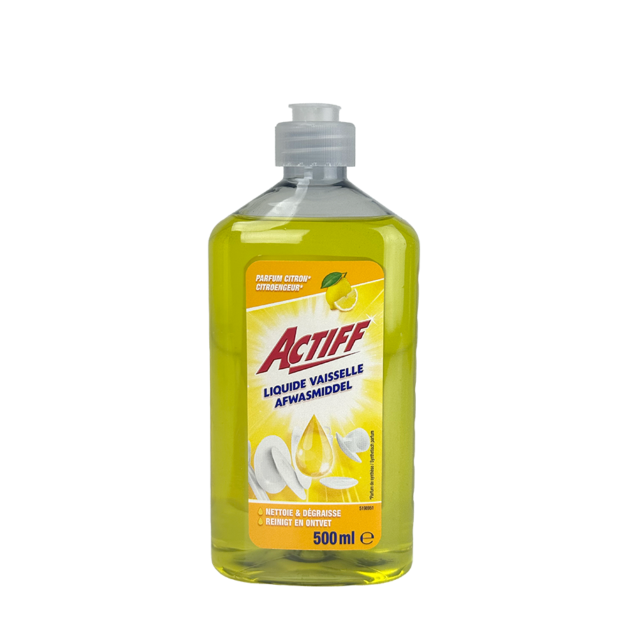 Actiff afwasmiddel citroen 500ml